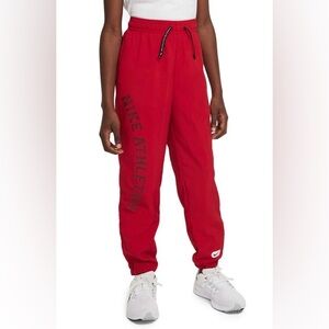 NWT Nike Repel Athletics Red Active Training Jogger Pants Boys XL  Activewear